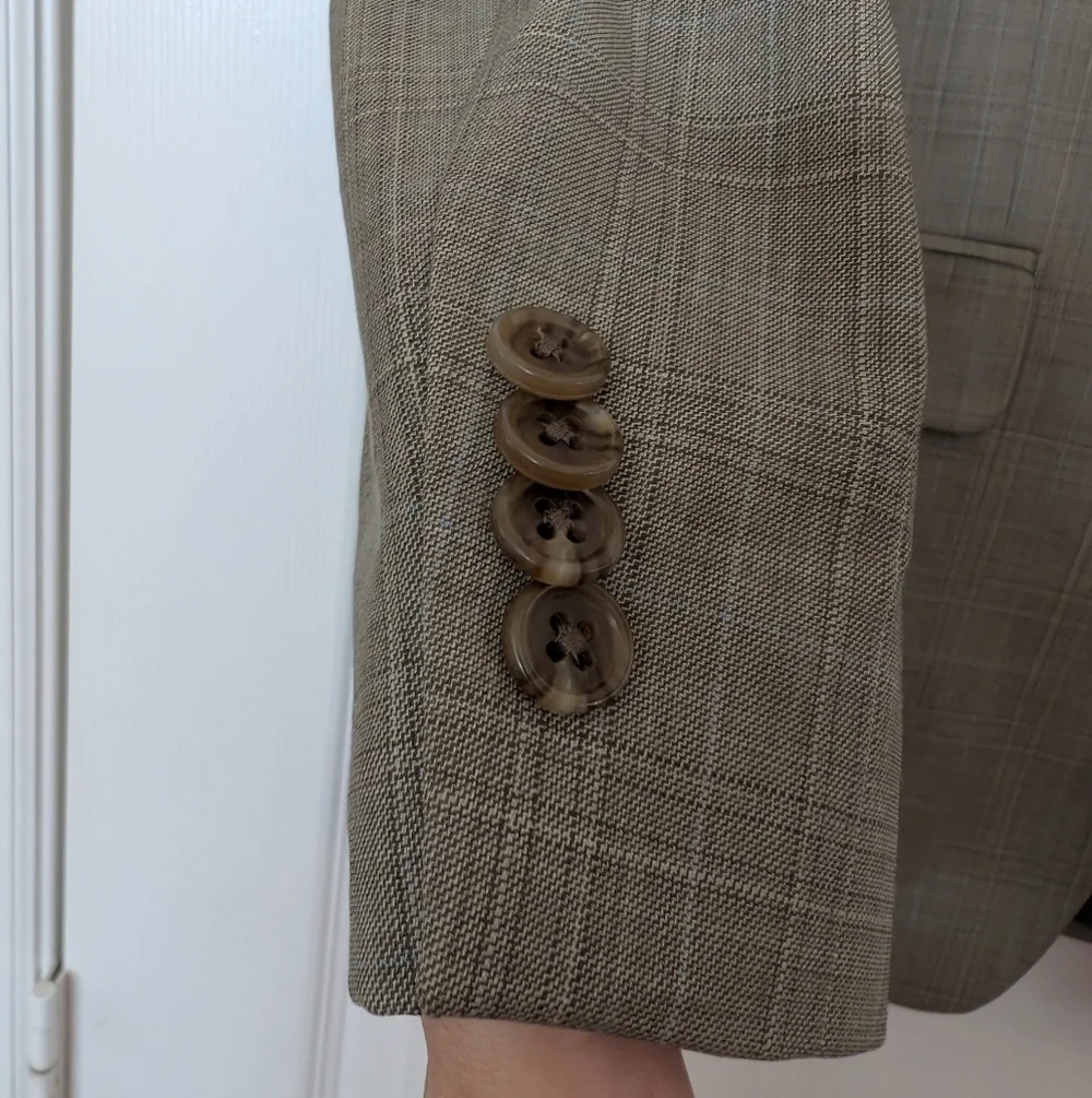 Men's MICHAEL KORS Glen Plaid 2 Button Sportcoat Blazer